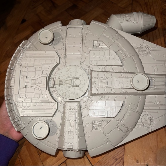 1995 Star Wars Micro Machines Millennium Falcon Playset Vintage - Picture 4 of 9